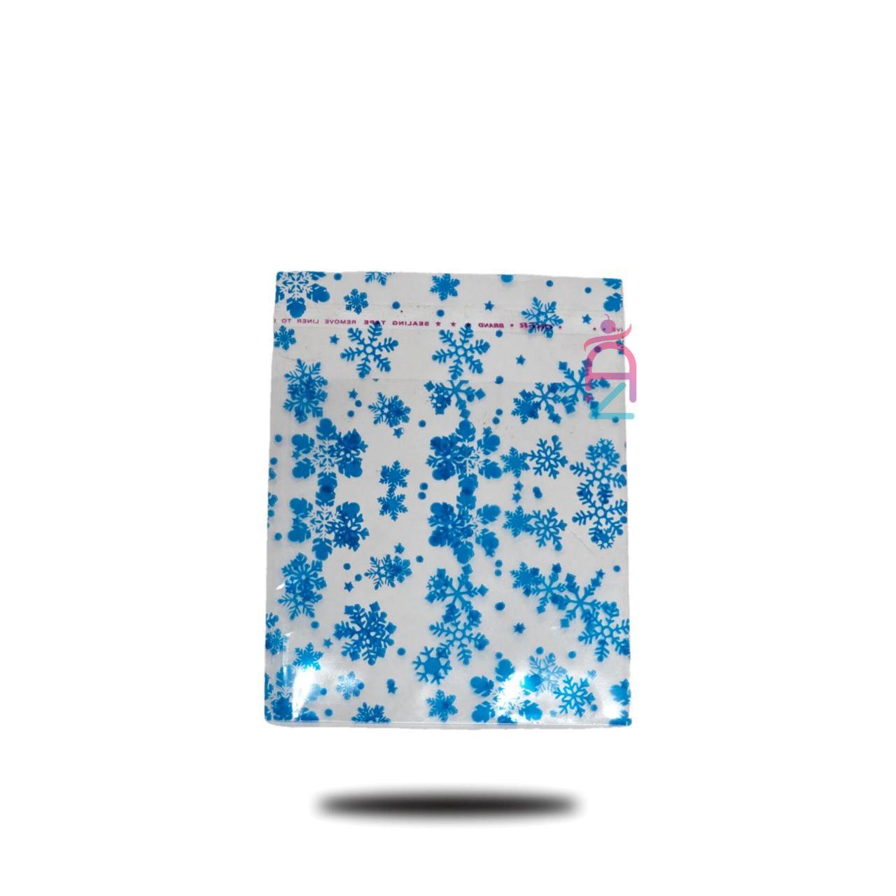 سلفون کوکی ۱۰×۱۰ طرح برف