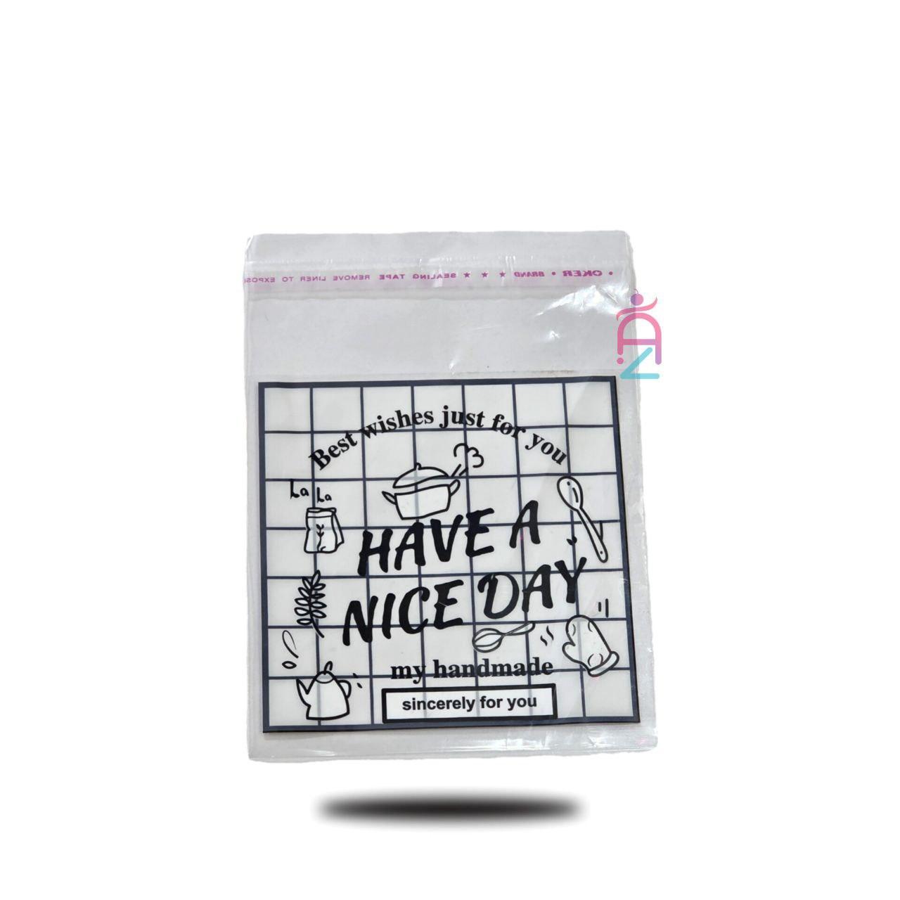 سلفون کوکی ۱۰×۱۰ طرح نایس دی