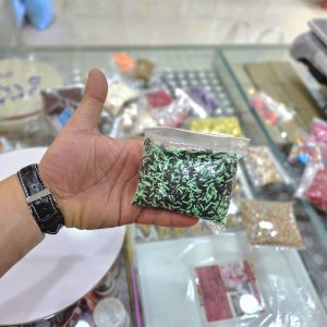 ترافل رشته ای سبز-مشکی ( ۶۰گرمی)