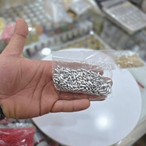 مروارید خوراکی تزئینی میخکی ( نقره ای )