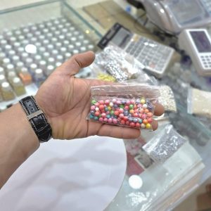 مروارید خوراکی تزئینی ( میکس متوسط )
