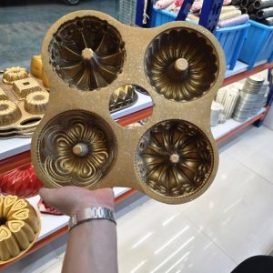 قالب کیک چدنی ۴خانه اعلا