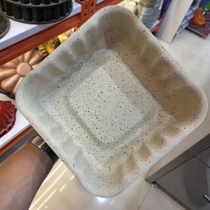 قالب کیک طرح شارلوت مربع کف برجسته