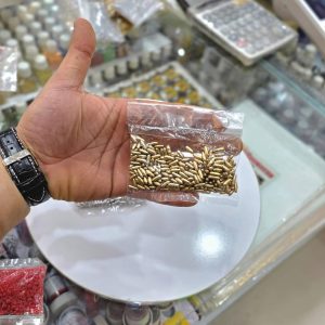 مروارید خوراکی تزئینی میخکی( طلایی )