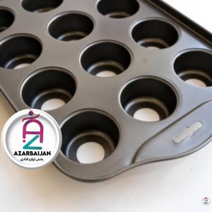 قالب مافین تفلون کف جدا 24 خانه گرد