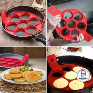 قالب سیلیکون پنکیک دایره خارجی