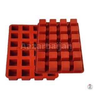 قالب سیلیکون مکعب مربع 3سانت