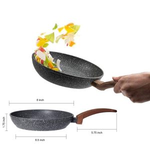 تابه چدن دسته چوبی وارداتی دایره