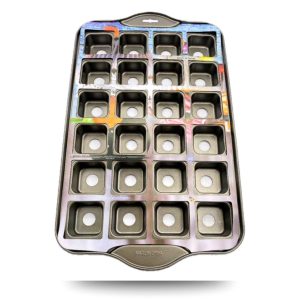 قالب مافین تفلون کف جدا 24 خانه مربع
