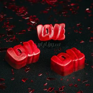 قالب شکلات پلی کربنات لاو ( کد۲۲)