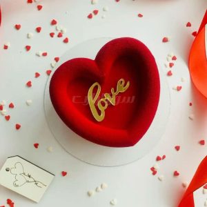 قالب سیلیکون دسری قلب ۱2سانتی