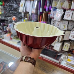 قالب کیک چدنی ترکیه طرح پیچ شیفون دار