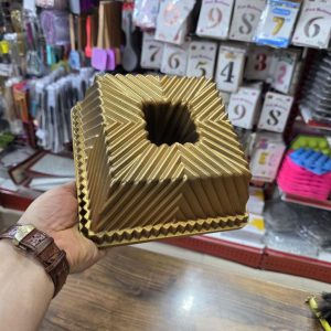 قالب کیک چدنی ترکیه طرح مربع شیفون دار