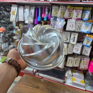 قالب کیک شیفون دار آلومنیوم اعلا طرح پیچ