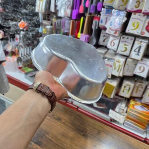 قالب کیک آلومنیوم طرح قلب