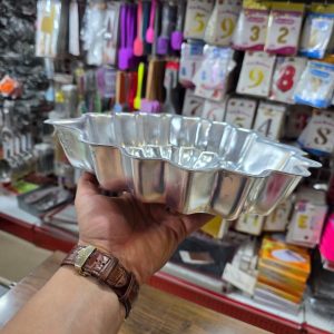 قالب کیک آلومنیوم طرح قلب طرحدار