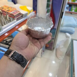 ظرف فویلی گرد درب دار 300 سی سی
